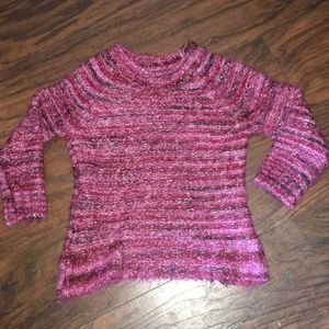Toddler Girls Fuzzy Sweater Top